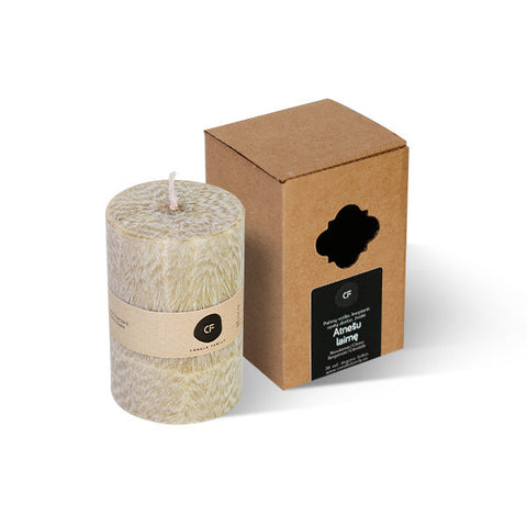 Scented palm wax candle "Hug is a gift"