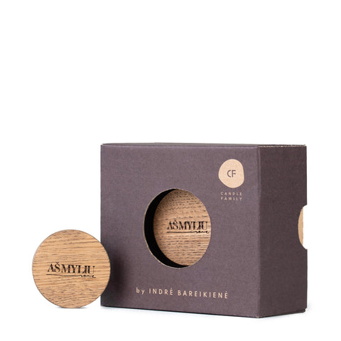 Car fragrance holder with fragrance refill "I LOVE MYSELF"