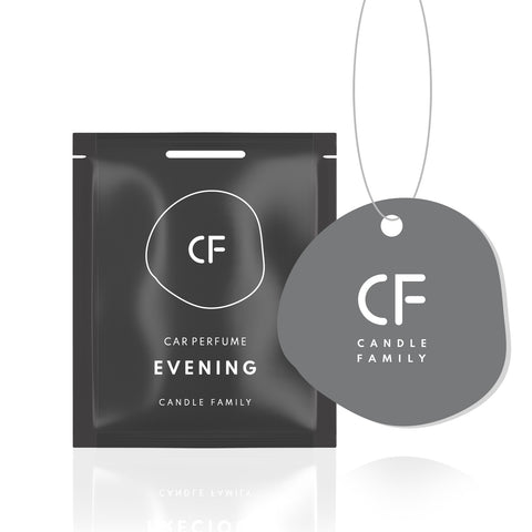 Hanging car air freshener "EVENING"