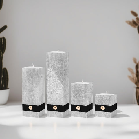 White interior candle (square)