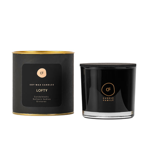 Sojų vaško žvakė  „LOFTY“